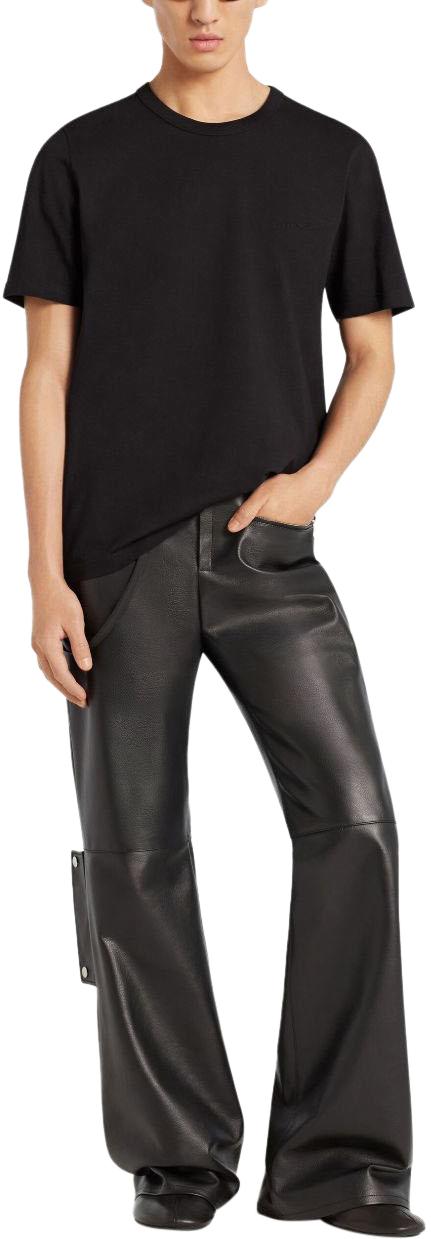 25FW 쿠레쥬 반팔 티셔츠 325JTS206JS02339999 BLACK - COURREGES