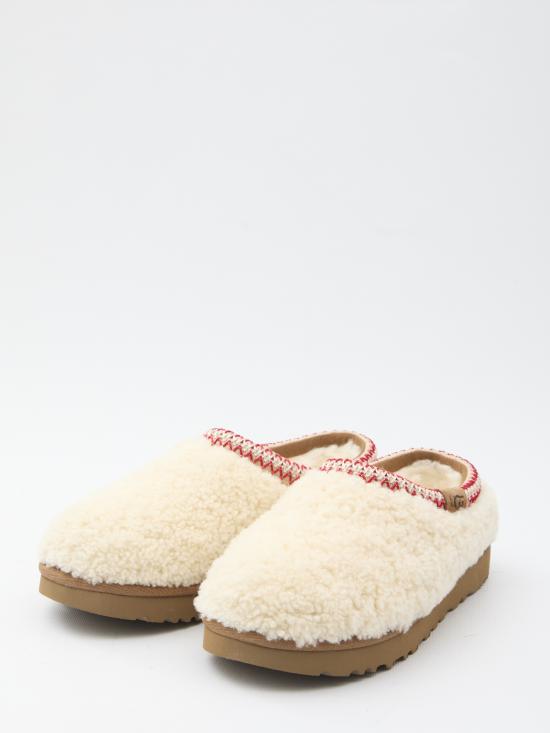 25FW 어그 맥시 컬리 타스만 슬리퍼 1158356 WHITE - UGG