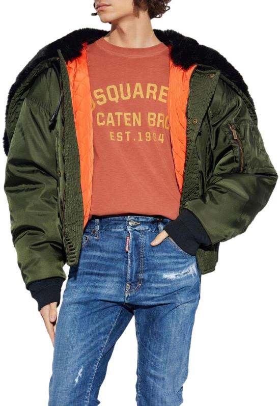 25FW 디스퀘어드2 코트 S71AN0622S49576697 BROWN - DSQUARED2