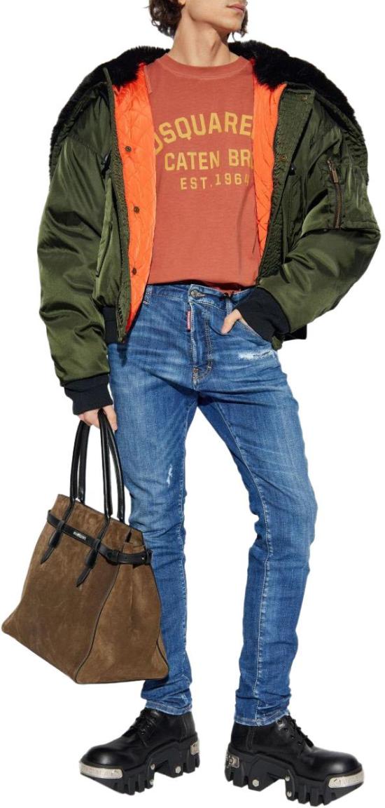 25FW 디스퀘어드2 코트 S71AN0622S49576697 BROWN - DSQUARED2