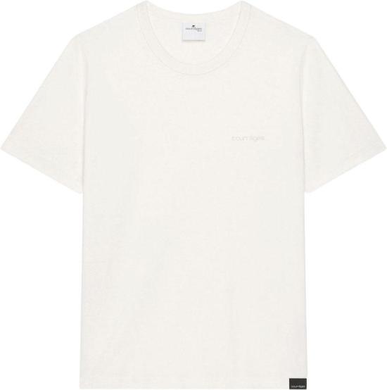 25FW 쿠레쥬 반팔 티셔츠 325JTS206JS02330001 WHITE