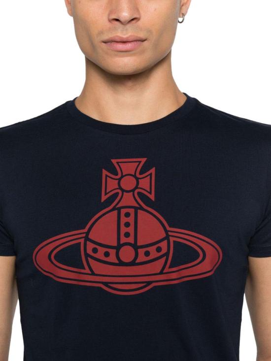 25FW 비비안웨스트우드 탑 3G01004AJ001MK401 BLUE - VIVIENNE WESTWOOD