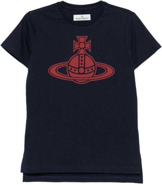 25FW 비비안웨스트우드 탑 3G01004AJ001MK401 BLUE