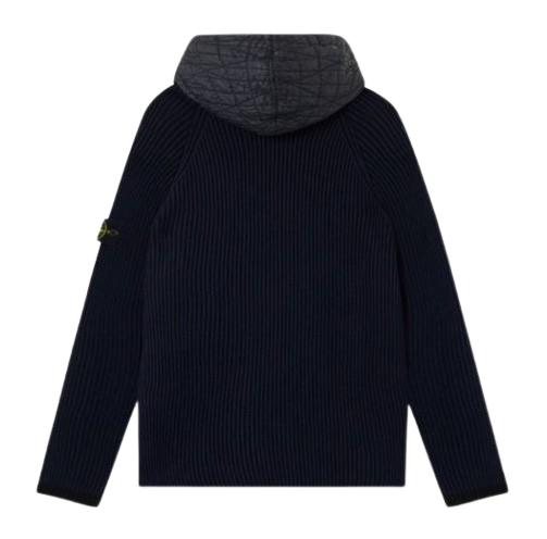 25FW 스톤 아일랜드 가디건 K2S155100032S00L8V0026 INK BLUE DOM - STONE ISLAND