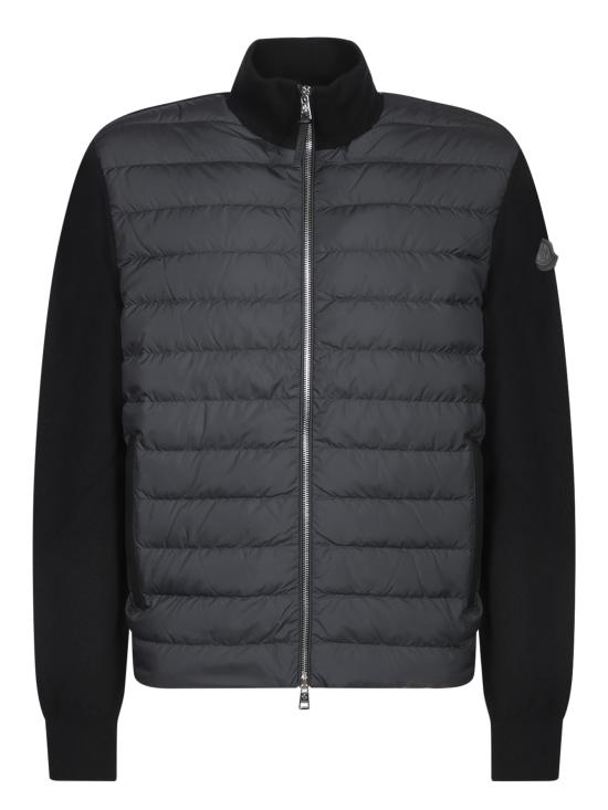 25FW 몽클레어 울 앤 캐시미어 집업 가디건 9B00033M4281999 BLACK DOM