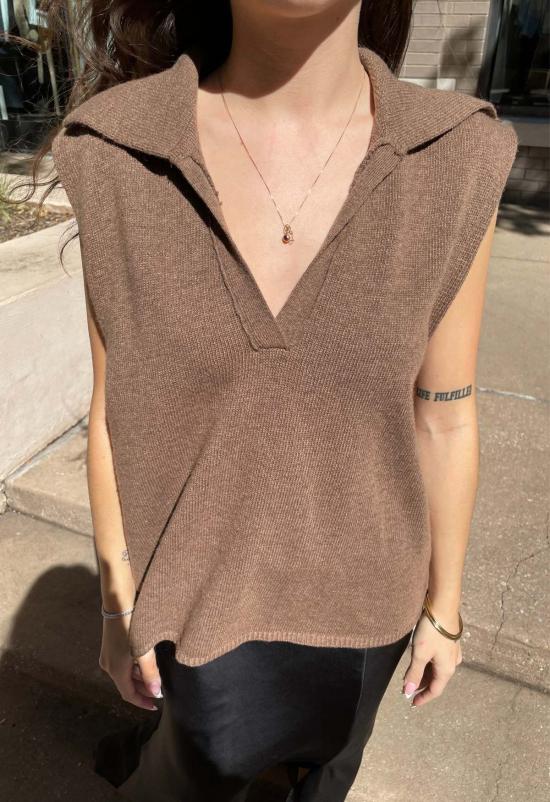  더 엔케이씨 스토어 베스트 Nkc 스토어 레이건 스웨터 조끼