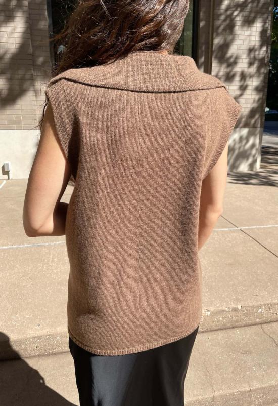  더 엔케이씨 스토어 베스트 Nkc 스토어 레이건 스웨터 조끼 - The NKC Store