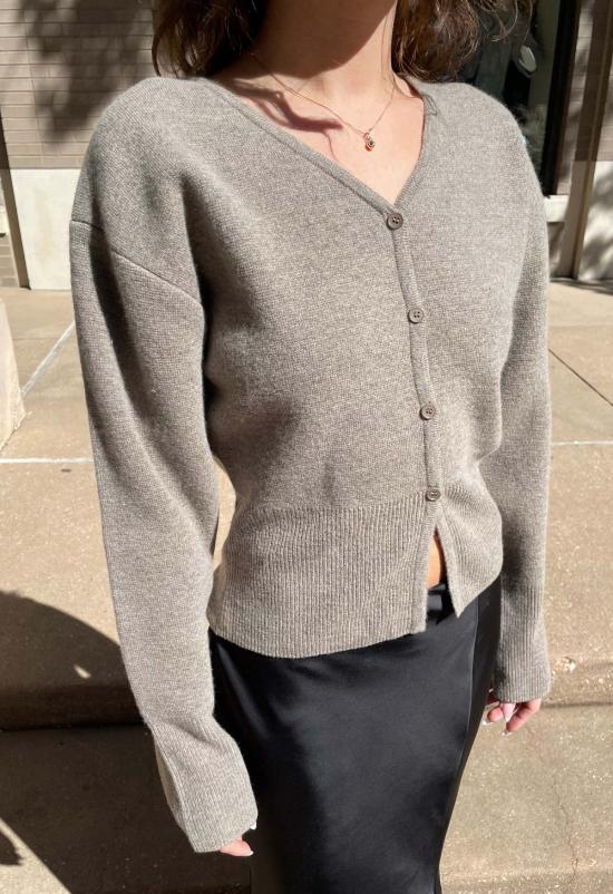  더 엔케이씨 스토어 가디건 Nkc 스토어 울 앤 캐시미어 카디건 - The NKC Store