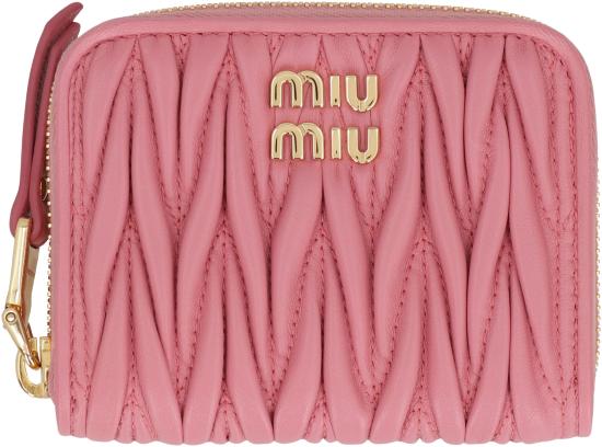 25FW 미우미우 지갑 5MM268AFPPF0638 Pink - MIU MIU