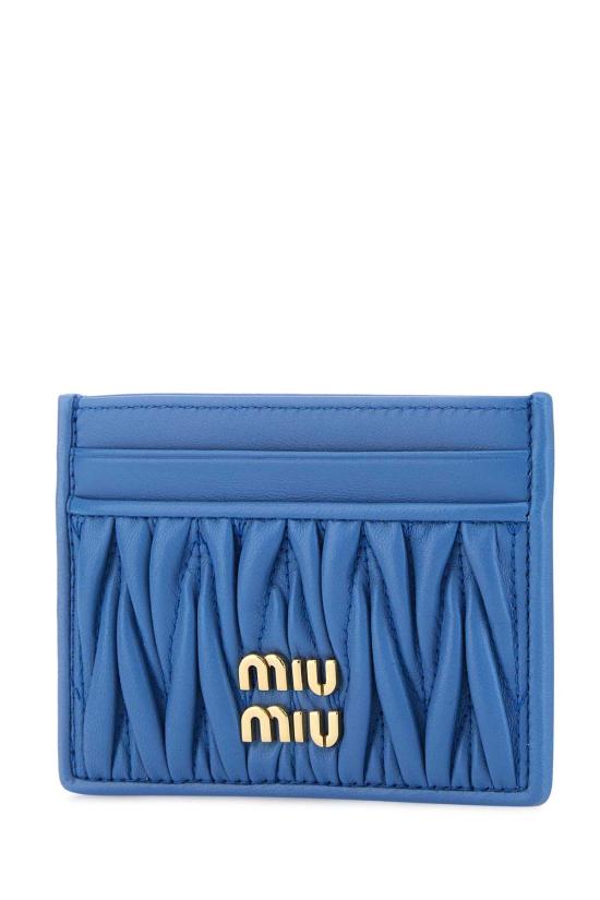 25FW 미우미우 지갑 5MC103AFPPF0V98 blue - MIU MIU