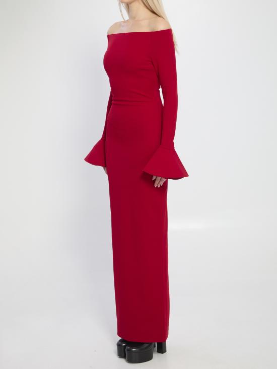 26SS 솔러스런던 미디 원피스 OS46053 RED - SOLACE LONDON