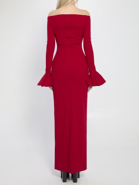 26SS 솔러스런던 미디 원피스 OS46053 RED - SOLACE LONDON