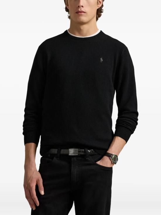 25FW 폴로 랄프로렌 스웨터 710974148 003 BLACK - POLO RALPH LAUREN