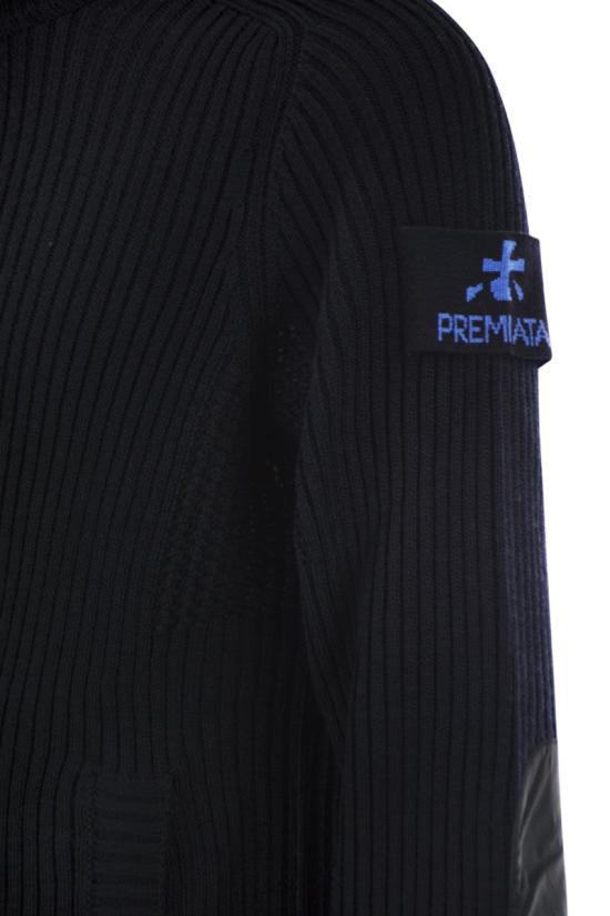 25FW 프리미아타 스웨터 PMG25T BLUE - PREMIATA