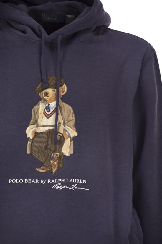 25FW 폴로 랄프로렌 후드 티셔츠 710980314 001 BLUE - POLO RALPH LAUREN