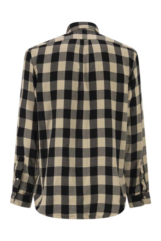 25FW 폴로 랄프로렌 긴팔 셔츠 710P00517 002 BLACK BEIGE - POLO RALPH LAUREN