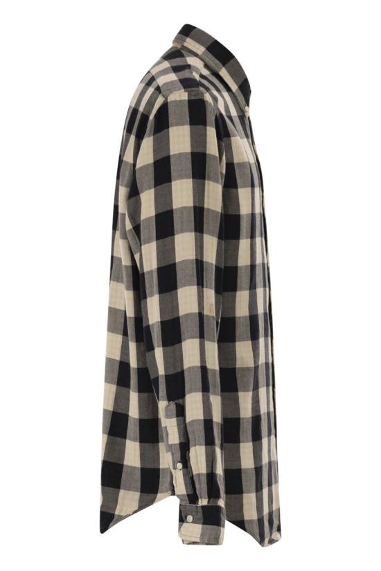 25FW 폴로 랄프로렌 긴팔 셔츠 710P00517 002 BLACK BEIGE - POLO RALPH LAUREN