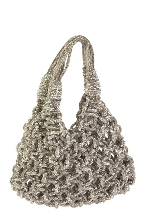 25FW 히보우라마 숄더백 VANNIFIQUE CRYSTAL SILVER - HIBOURAMA