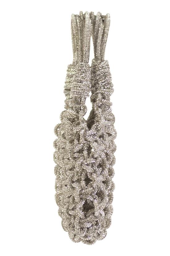 25FW 히보우라마 숄더백 VANNIFIQUE CRYSTAL SILVER - HIBOURAMA