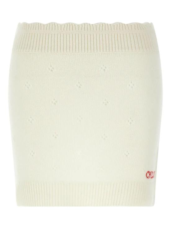 25FW 끌로에 숏 스커트 CH25WMJ06590107 White