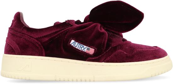 25FW 오트리 메달리스트 로우 스니커즈 AULWVF01 Burgundy - AUTRY
