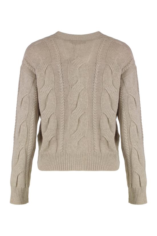 25FW 막스마라 스튜디오 가디건 ALADINO2526346022600004 Beige - MAX MARA STUDIO