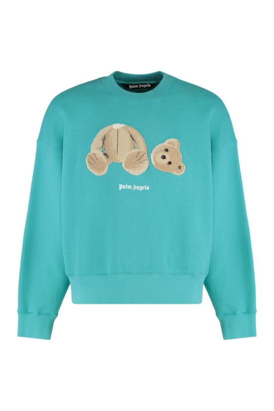 25FW 팜앤젤스 스웨터 PMBA026C99FLE005 4360 GREEN