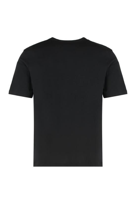 25FW 팜앤젤스 반팔 티셔츠 PMUG003C99FAB001 1010 Black - PALM ANGELS