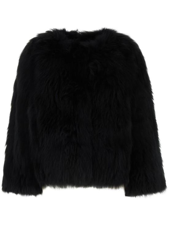 25FW 이브살로몬 무톤 23WAV12350KRDXC99 Black - YVES SALOMON