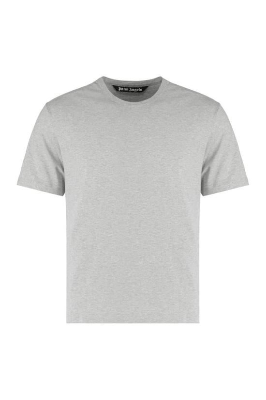 25FW 팜앤젤스 반팔 티셔츠 PMUG002C99FAB002 0808 GREY - PALM ANGELS