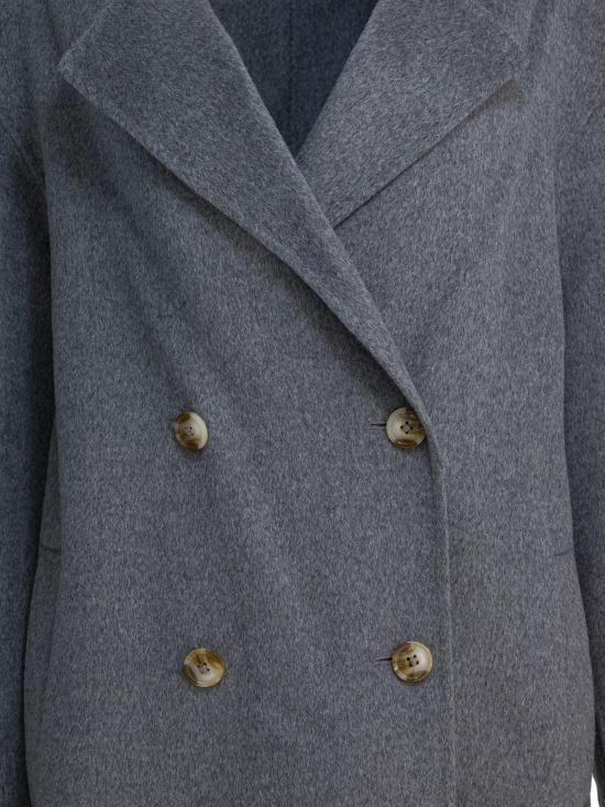 25FW 루루 드 세종 코트 BORNEO LDS GREY MELANGE - LOULOU DE SAISON