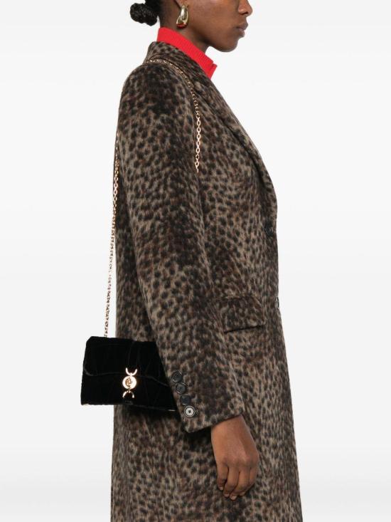 25FW 베르사체 크로스백 10177401A15998 1B00V BLACK - VERSACE