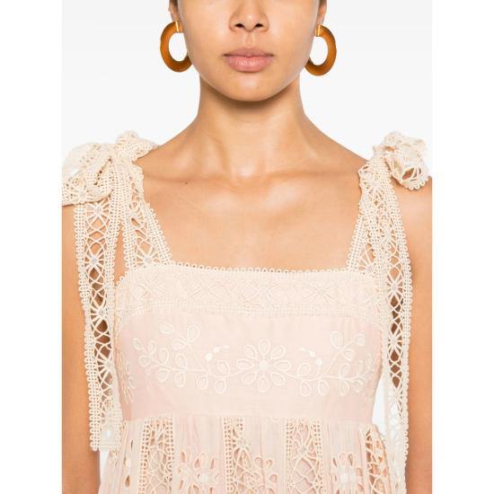 26SS 짐머만 롱 원피스 5955DRS261 PEACH PINK - ZIMMERMANN