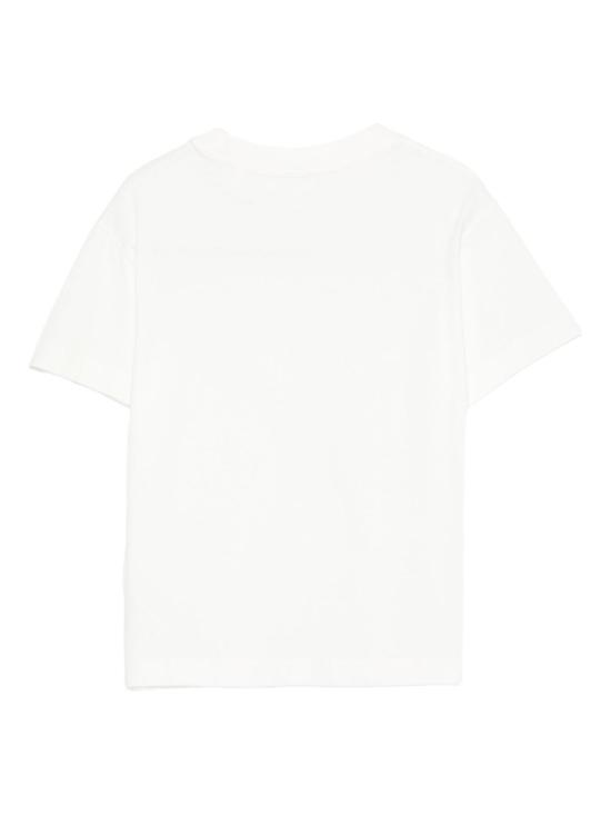 25FW [키즈] 팜앤젤스 티셔츠 PBAA003F25JER002 0340 White - PALM ANGELS