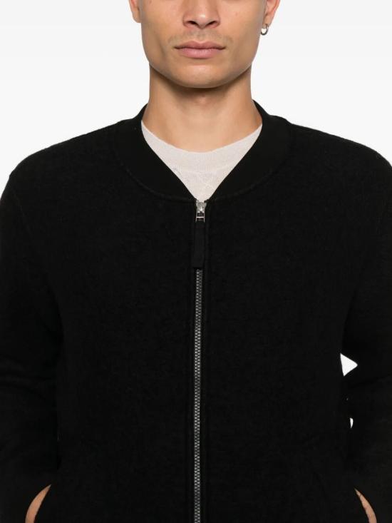 25FW 유니버셜웍스 집업 니트 00018 BLACK - UNIVERSAL WORKS