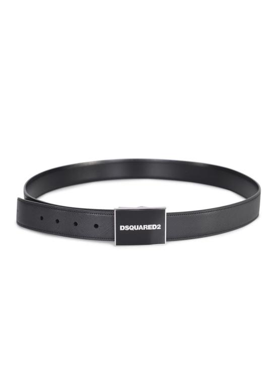 25FW 디스퀘어드2 가죽 벨트 GBM000212900001 M1510 Black - DSQUARED2
