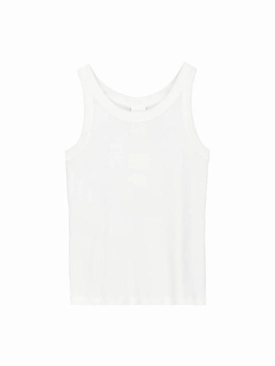  코우토우 민소매 티셔츠 리지 싱글렛 - KOWTOW