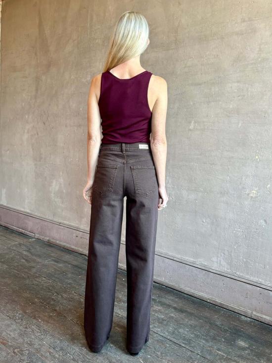  사블린 민소매 티셔츠 애디슨 V넥 레이어링 탱크 탑 - SABLYN