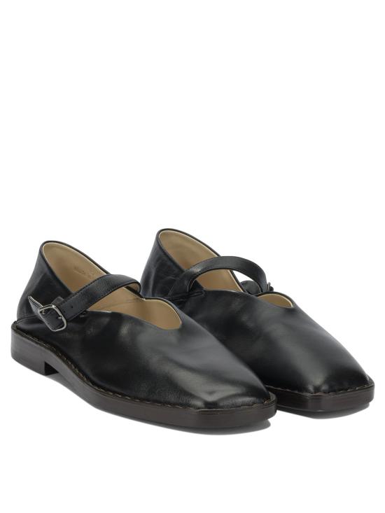 25FW 르메르 발레리나 슈즈 FO0015LL0023BK999 Black - LEMAIRE