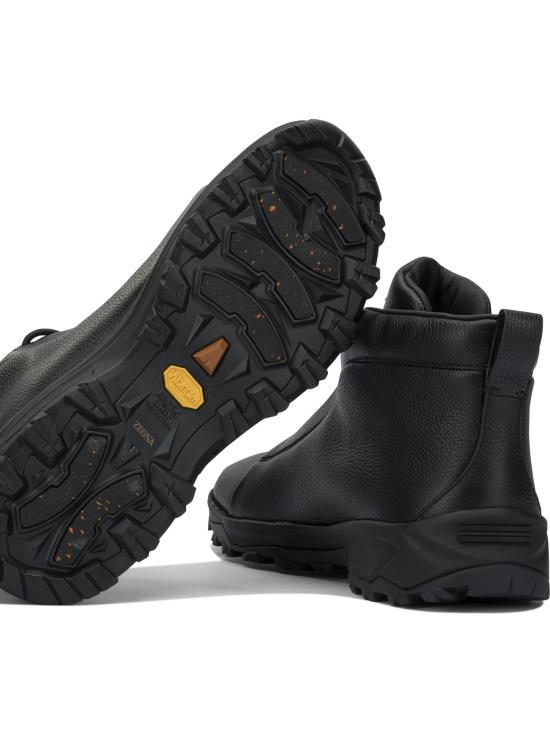 25FW 에르메네질도제냐 부츠 LHSOFS8142ZNER Black - ERMENEGILDO ZEGNA