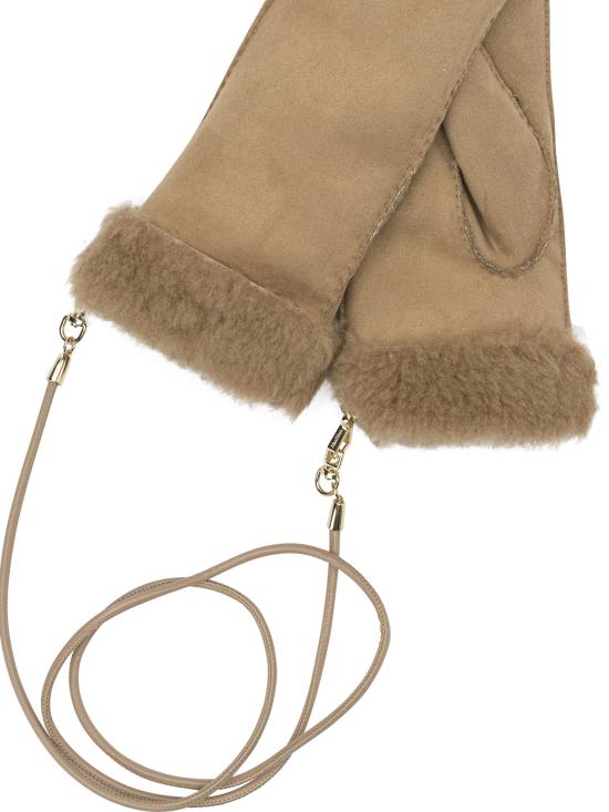 25FW 막스마라 장갑 2524566092SAND001 Brown - MAX MARA
