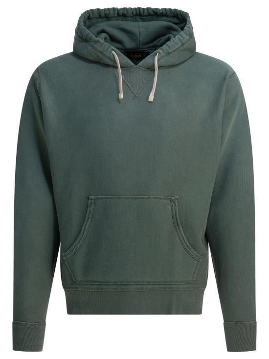 26SS 더블알엘 후드 티셔츠 782929541001COLLEGIATE GREEN Green