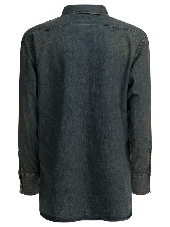 25FW 빔스 긴팔 셔츠 3811090179175 Blue - BEAMS