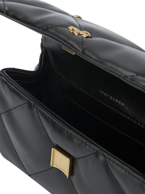 26SS 토리버치 키라 다이아몬드 퀄트 미니 플랩백 154710001 Black - TORY BURCH