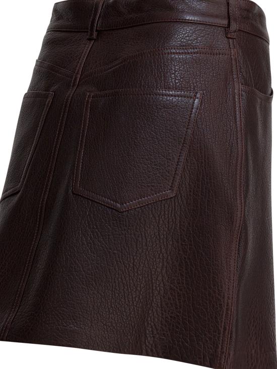 25FW 아이비앤오크 스커트 IO118055LILOURE401 Bordeaux - IVY & OAK