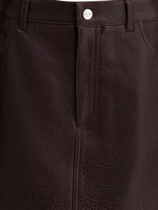 25FW 아이비앤오크 스커트 IO118055LILOURE401 Bordeaux - IVY & OAK