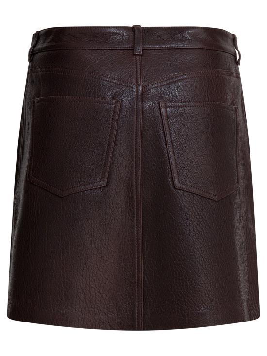 25FW 아이비앤오크 스커트 IO118055LILOURE401 Bordeaux - IVY & OAK