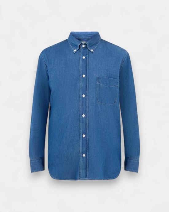 25FW 하트포드 셔츠 BE12013 Blue