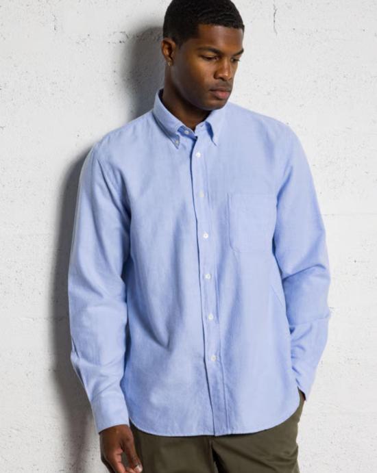 25FW 하트포드 셔츠 BE12011 05 Blue - HARTFORD