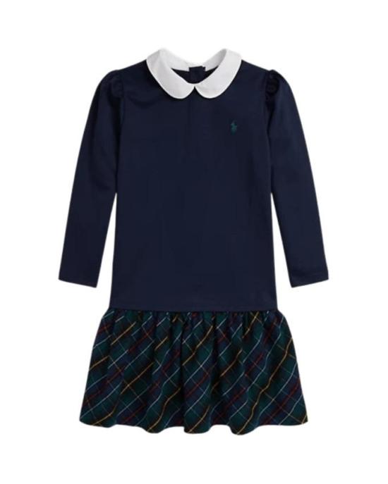 25FW [키즈] 랄프 로렌 원피스 313979049 001 CRUISE NAVY